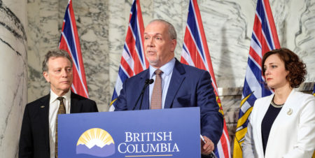 John Horgan announces Site C dam