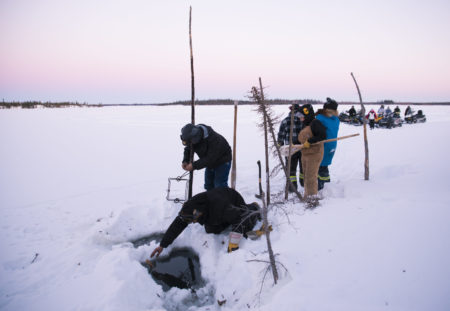 Fort Good Hope beaver trap Pat Kane