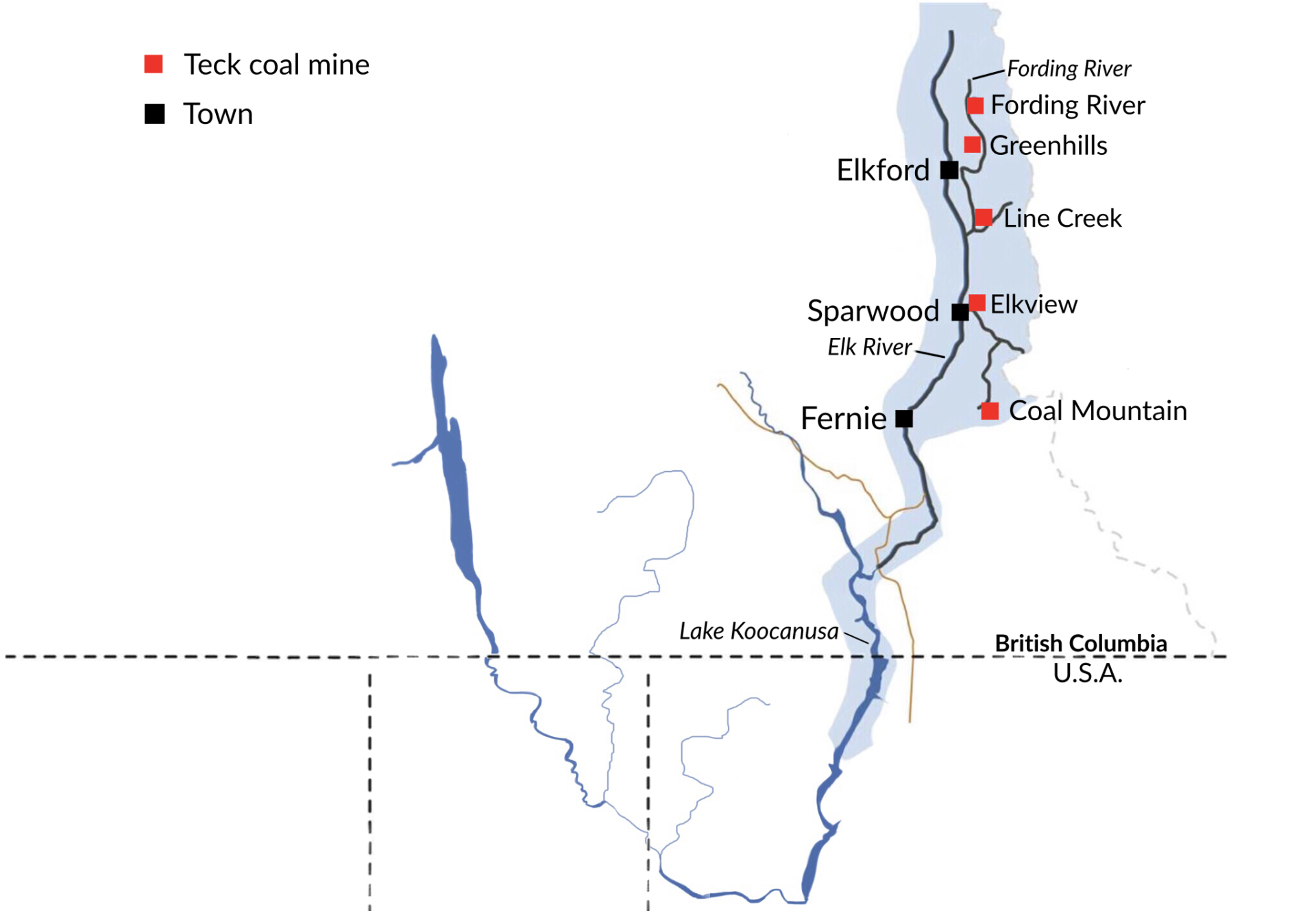 Teck Coal Mines