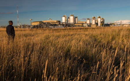 Encana water resource hub between Farmington and Dawson Creek.
