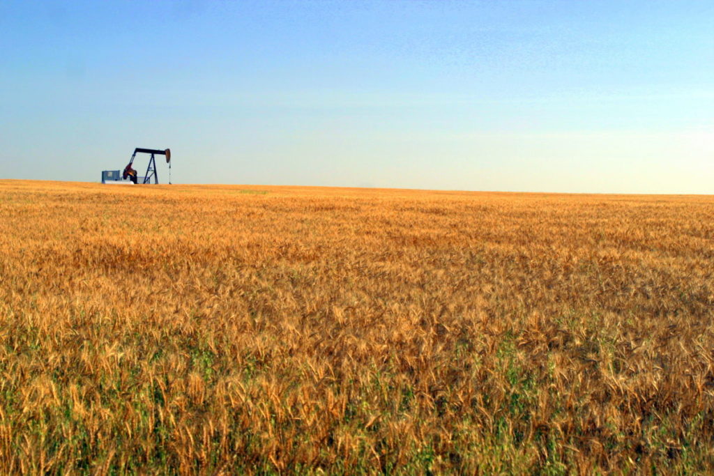 Oil and gas wells Alberta