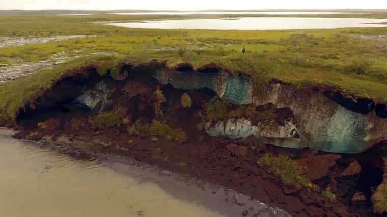 Coastal Erosion Permafrost Roger McLeod NRCan