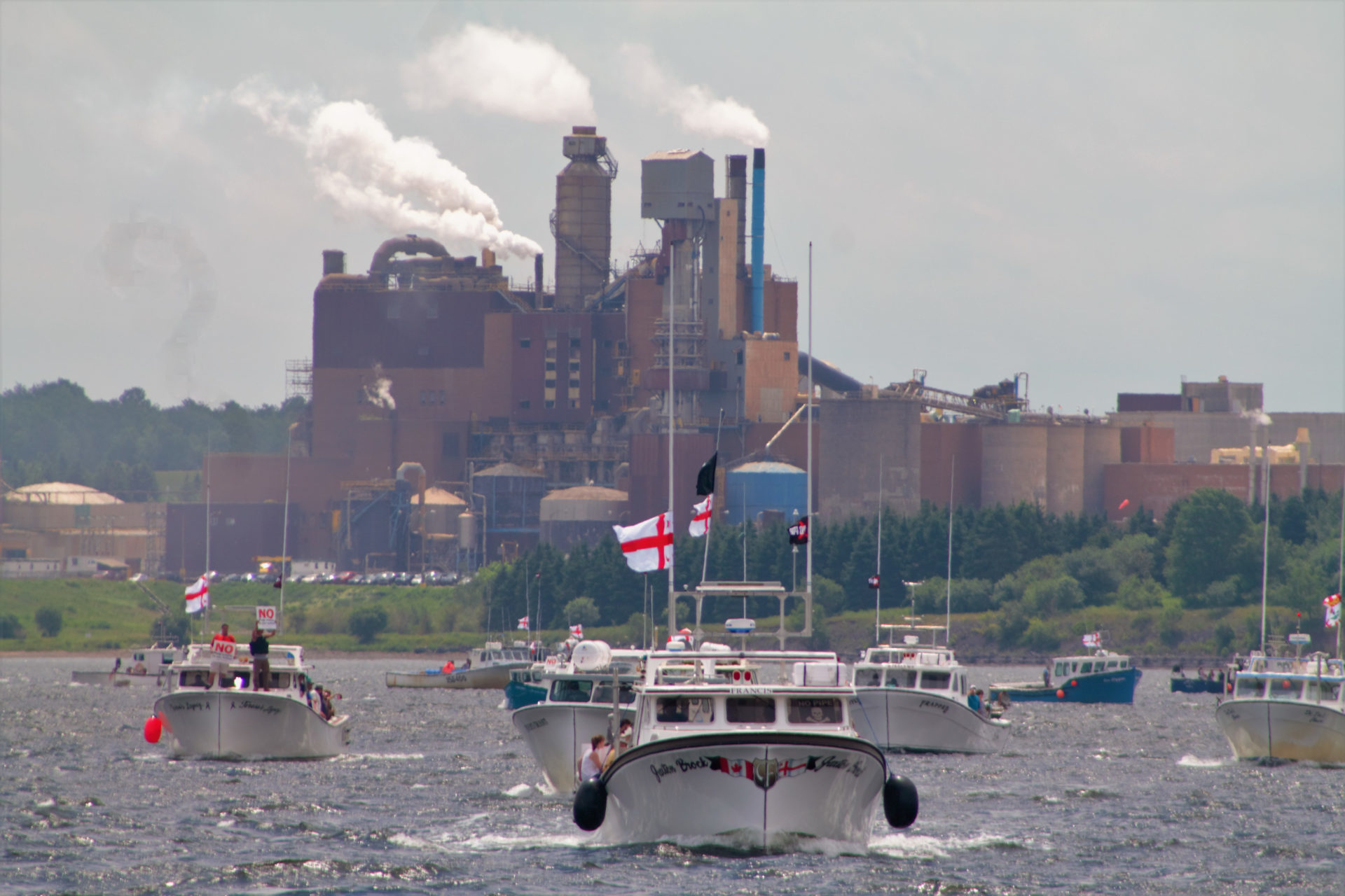Northern Pulp No Pipe Rally