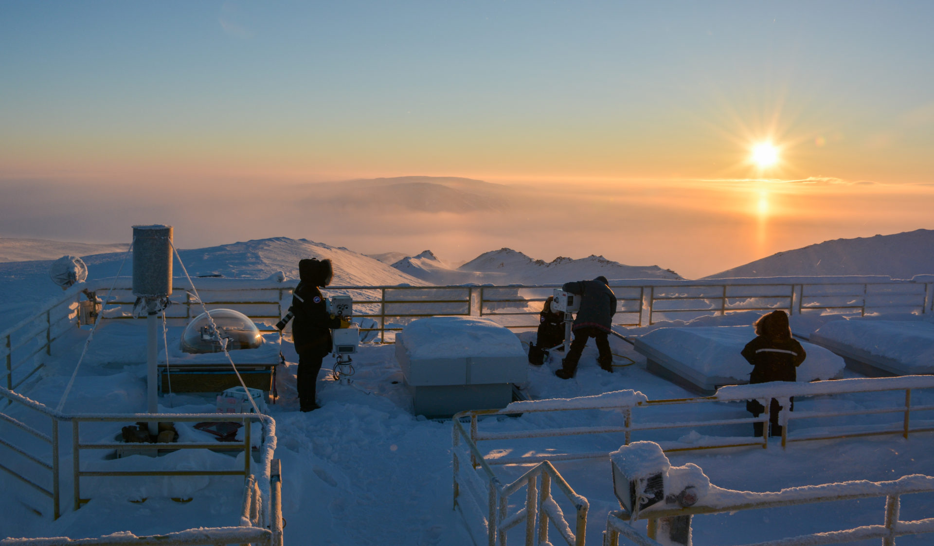 Polar Environment Atmospheric Research Laboratory ridge lab