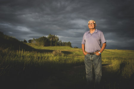 Blackfoot elder Martin Heavy Head