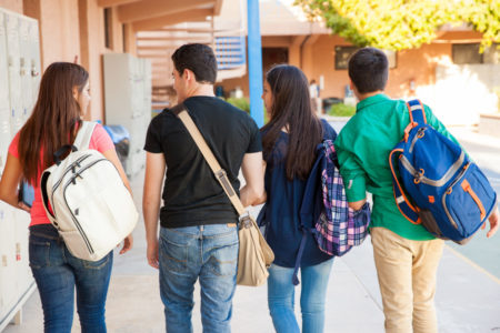 High school students