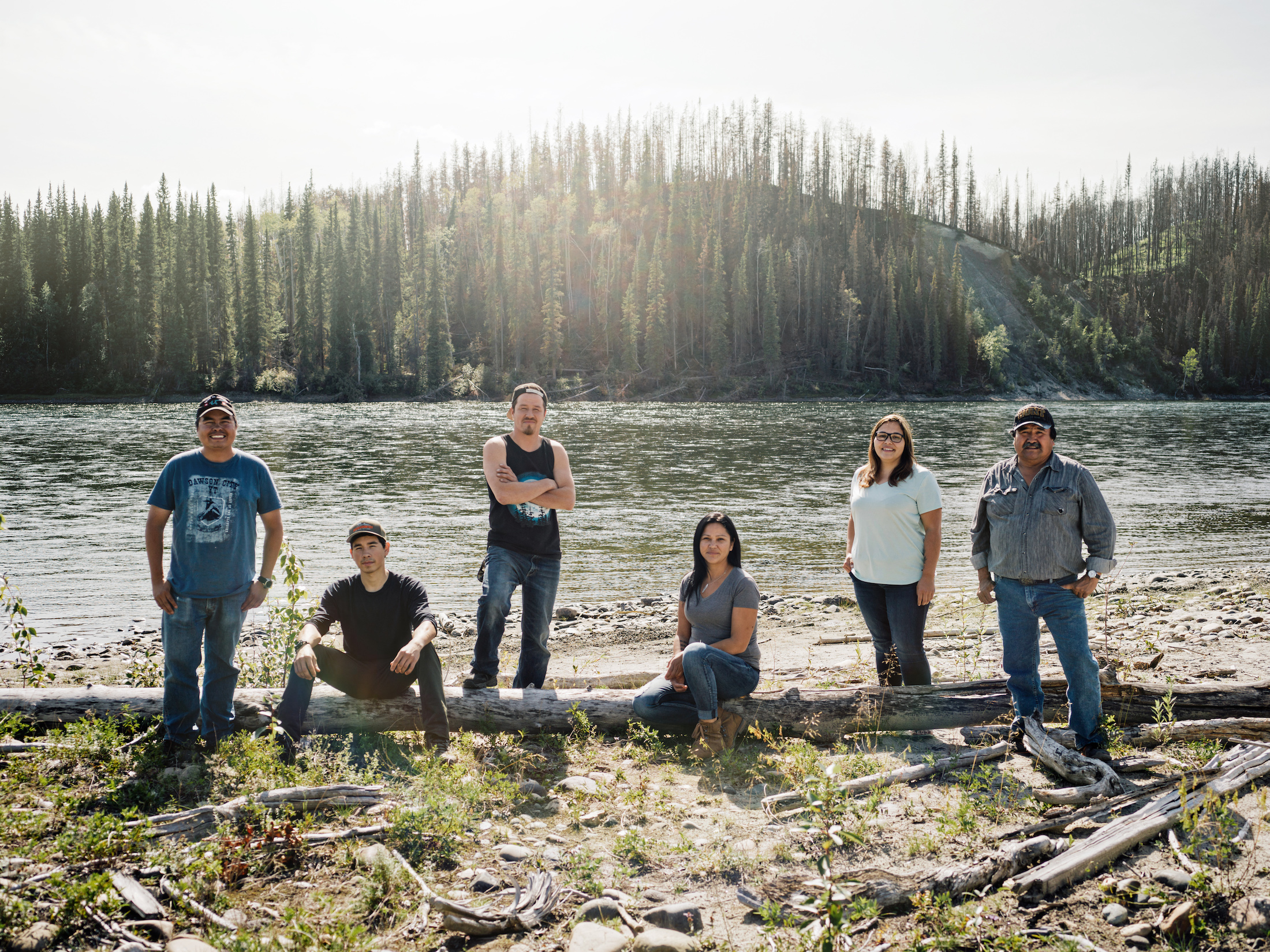 Kaska land guardians Taylor Roades