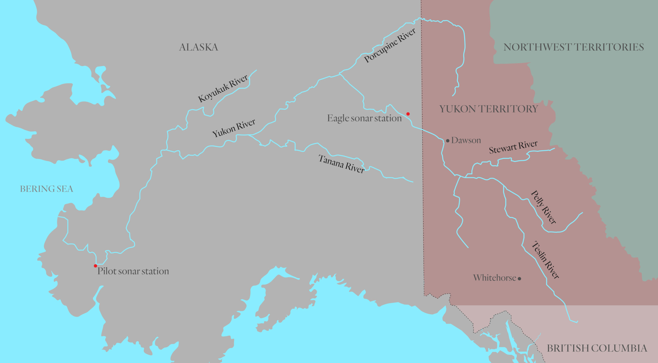 Yukon River Map