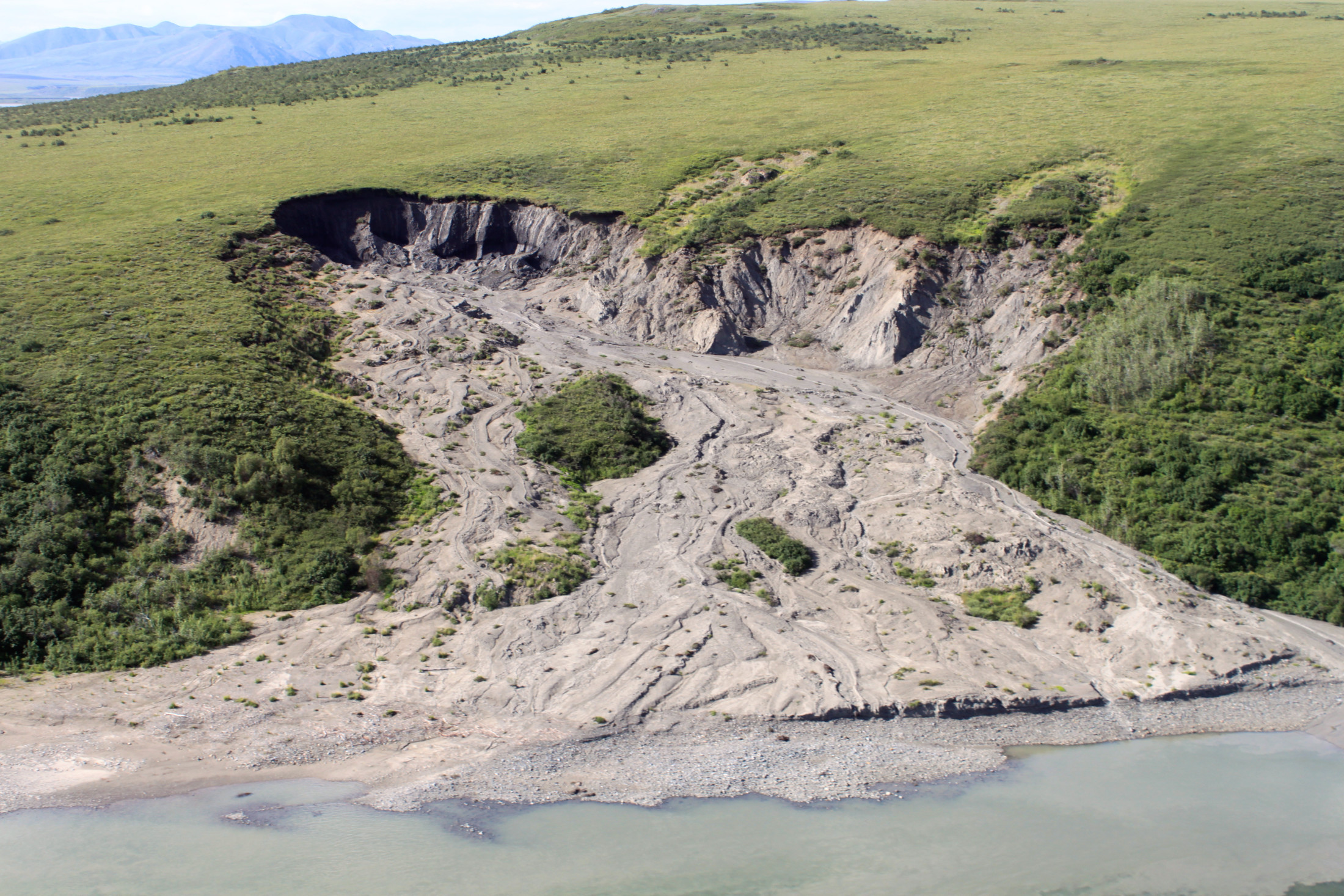 Arctic climate change permafrost thaw