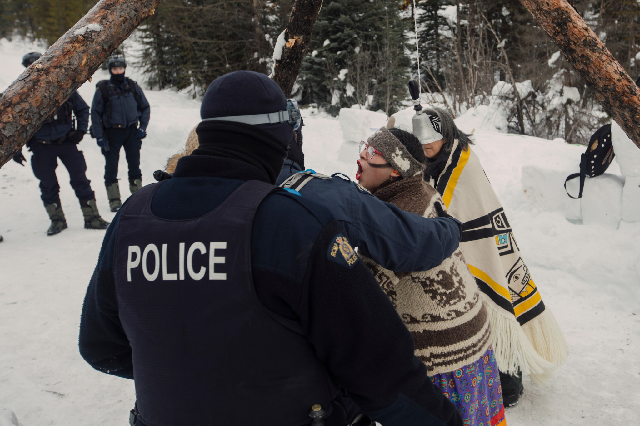 In Photos: Wet'suwet'en Matriarchs Arrested As RCMP Enforce Coastal ...