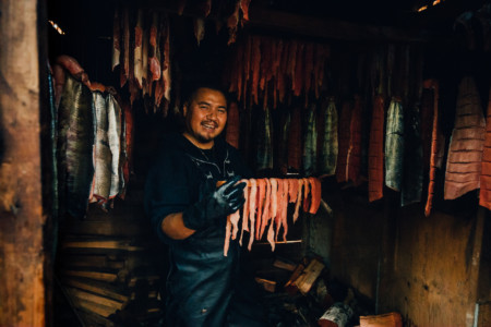 Heiltsuk First Nation salmon