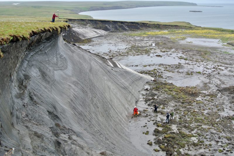 Herschel Island permafrost thaw