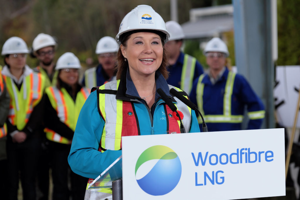 Former B.C. Premier Christy Clark On Board Of Company Proposing LNG ...