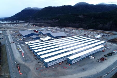 cedar valley lodge from above