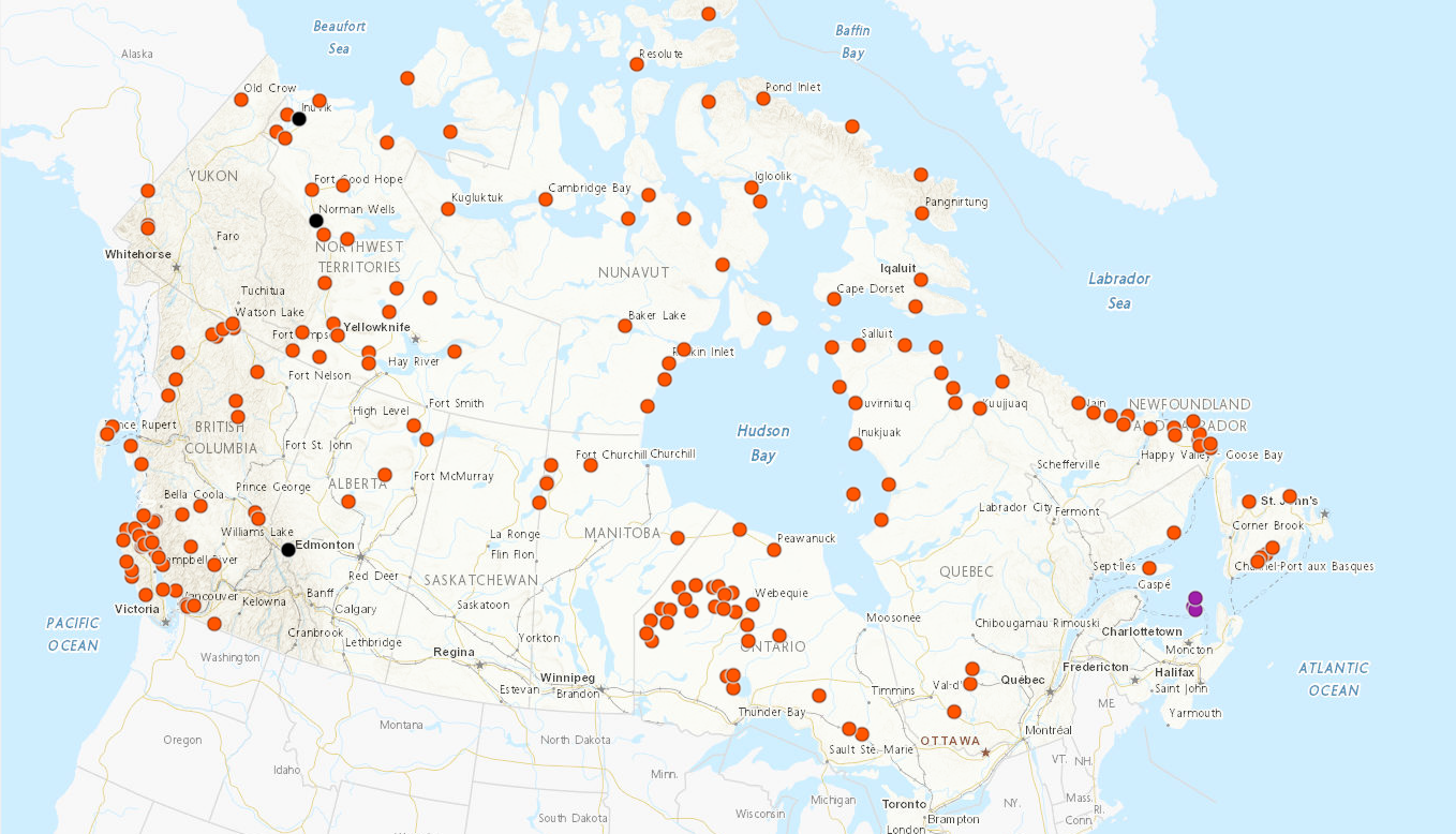 Canada Remote Communities Diesel, Oil