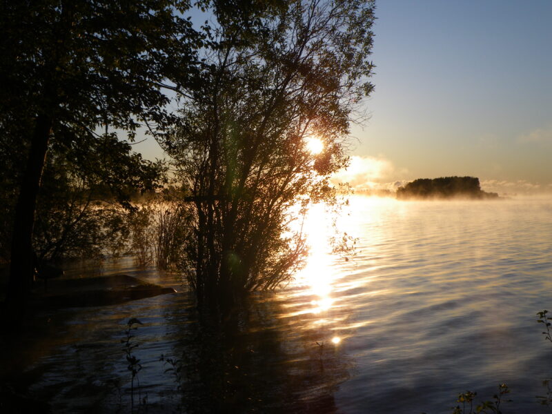 Lac La Ronge at dawn