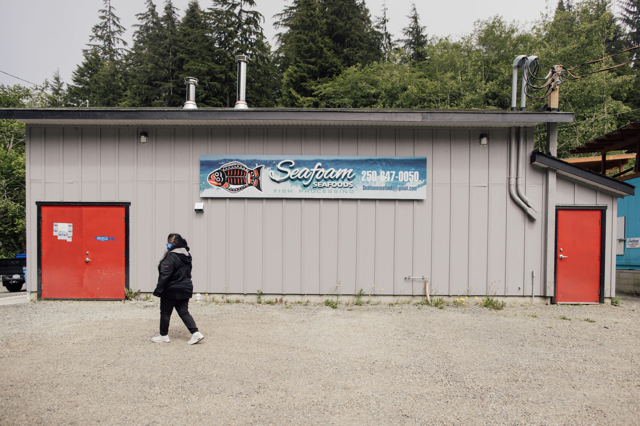 Diane Pointe is the manager of Seafoam Seafoods a Pacheedaht owned and run fish processing plant
