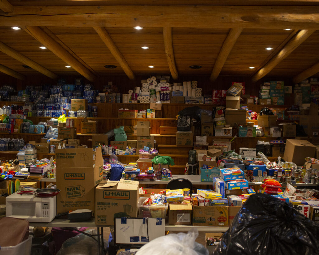 Boston Bar Long House packed with donations