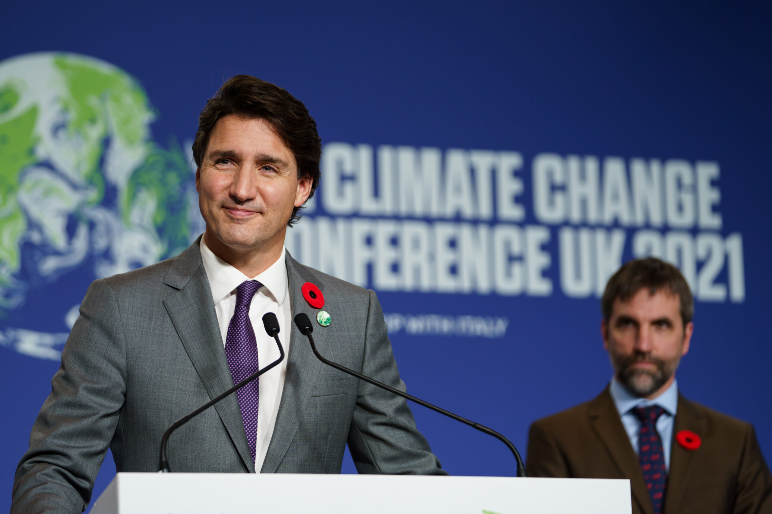 Justin Trudeau speaks at COP26 in Scotland