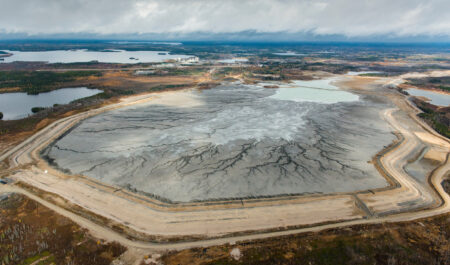 An aerial photo of the Musselwhite gold mine in Northern Ontario, 275 kilometres west of the Ring of Fire.