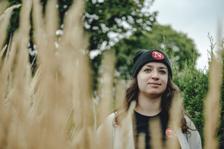 The Narwhal's Emma McIntosh is seen in a field