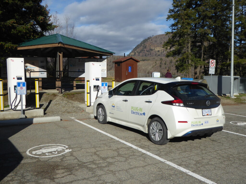 B.C. electric vehicle charging station
