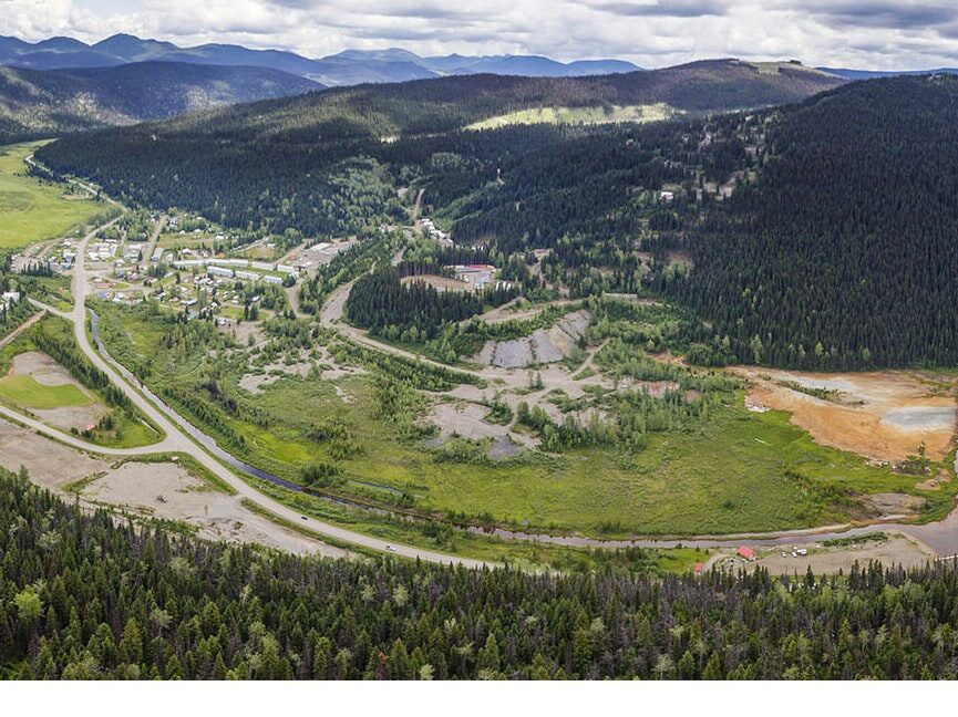 Cariboo Gold mine site; Wells, B.C