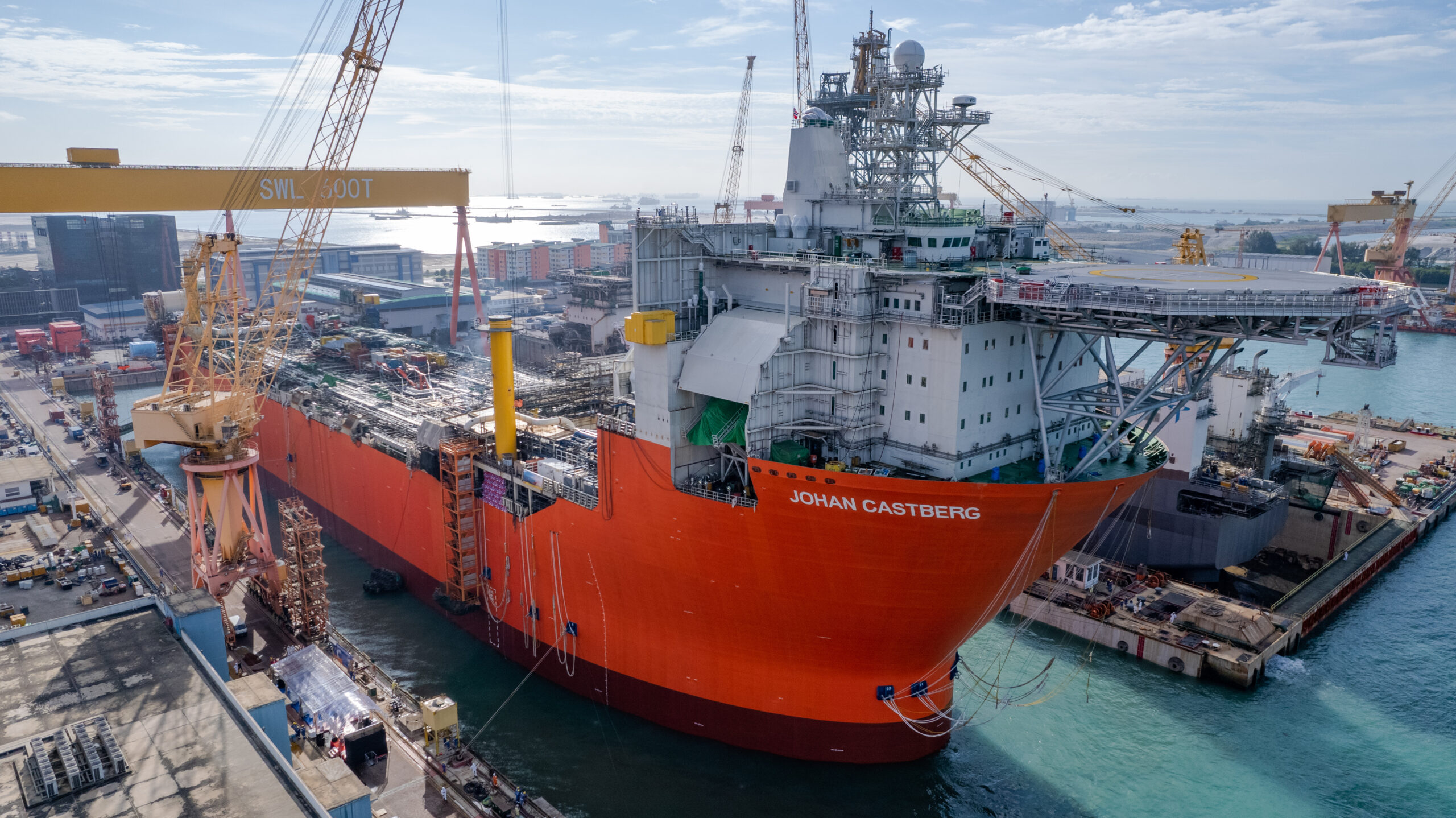 Equinor Floating, Production, Storage and Offloading vessel; Bay du Nord