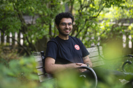 The Narwhal's audience fellow Karan Saxena pictured in Vancouver.