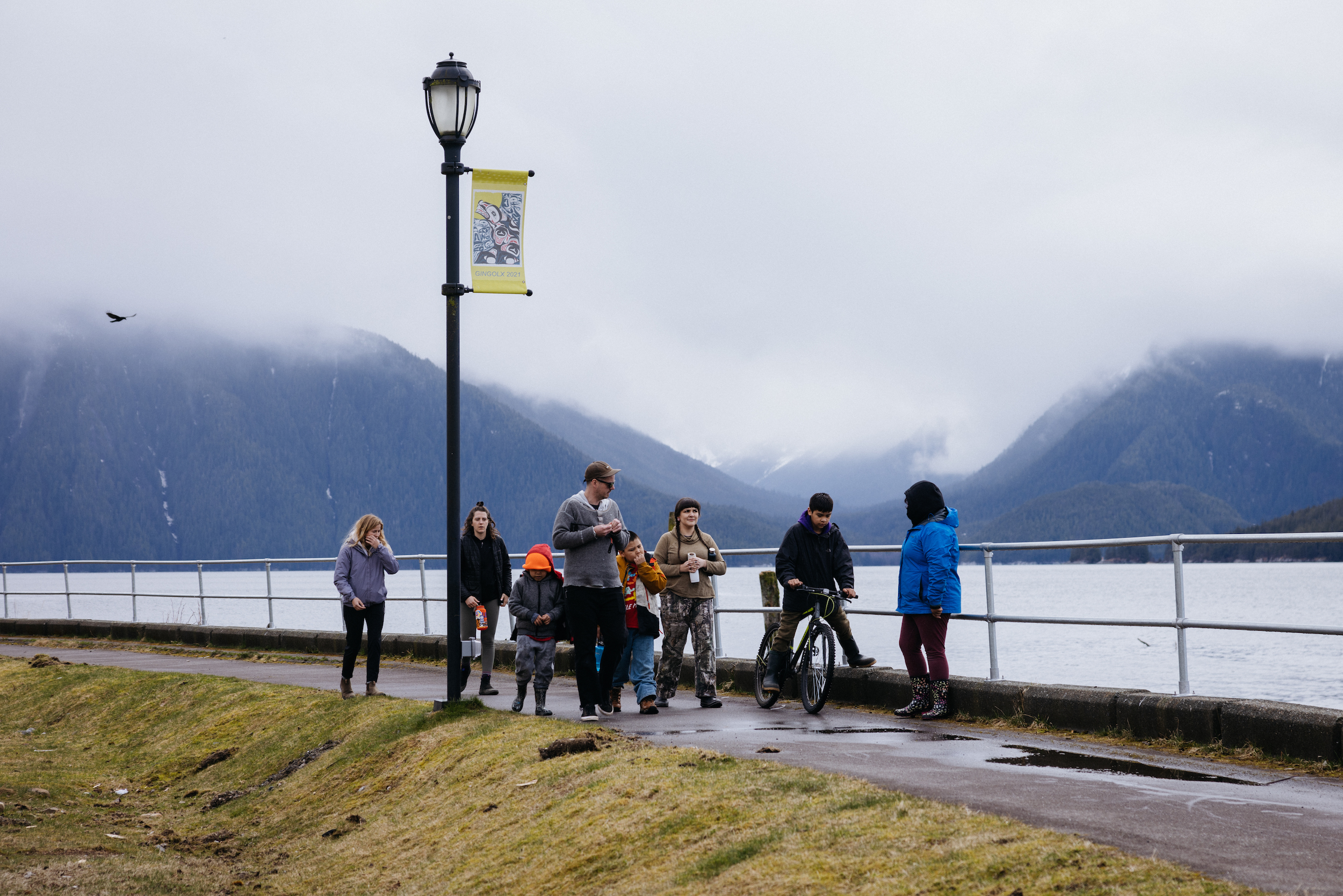 Gingolx village waterfront