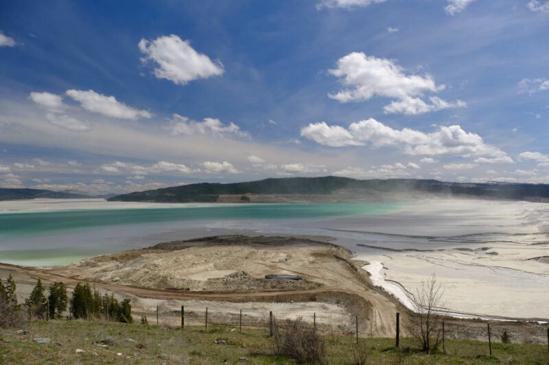 Highland Valley mine tailings