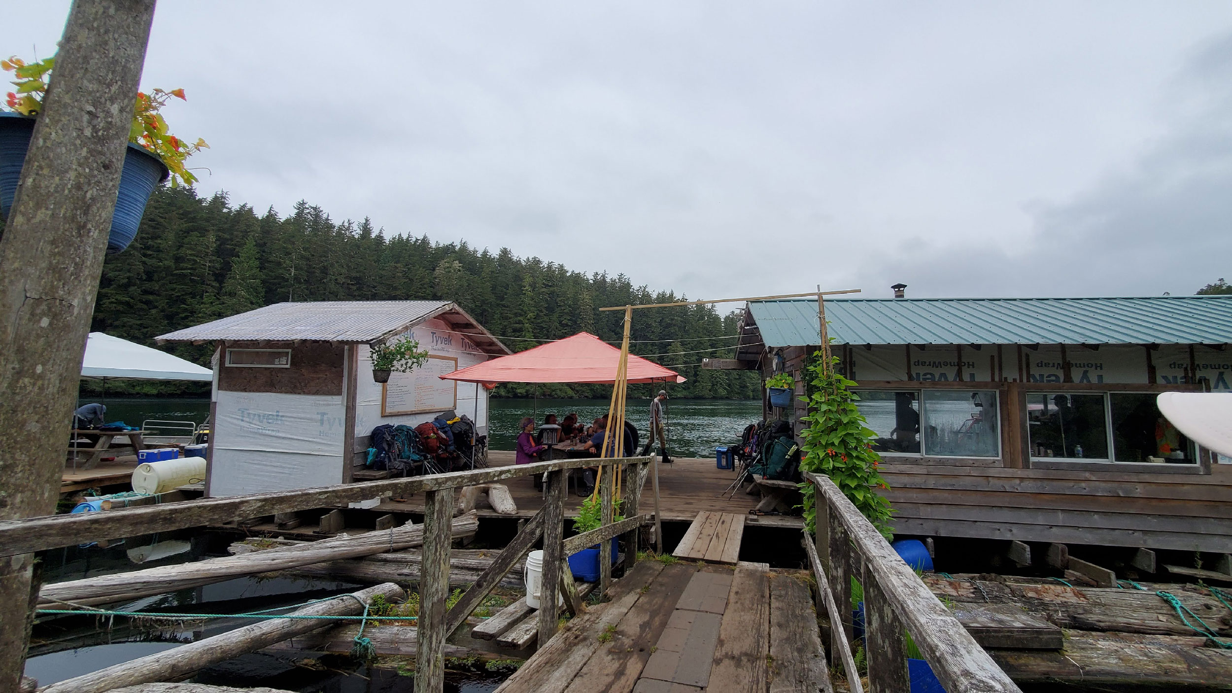 The Crab Shack, where Carl Edgar, his wife Shelley and his family have been serving hikers fresh fish and crab for 23 years.
