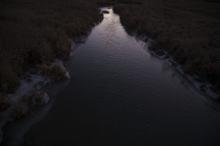 The Grand River on Six Nations of the Grand River territory.