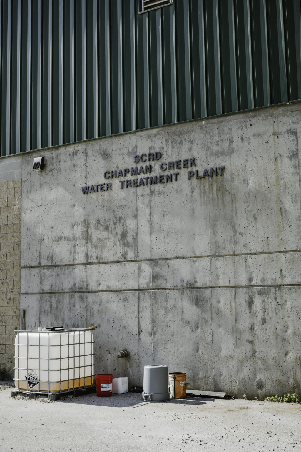 The Chapman Creek water treatment plant, which provides water for Sunshine Coast residents.