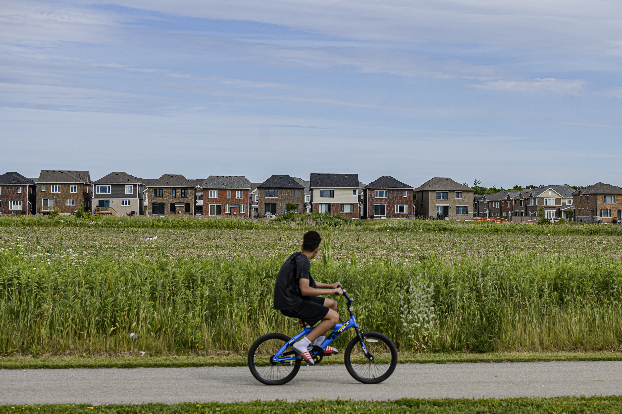 Townhouses in Milton, Ont., on Sunday, June 19, 2022.