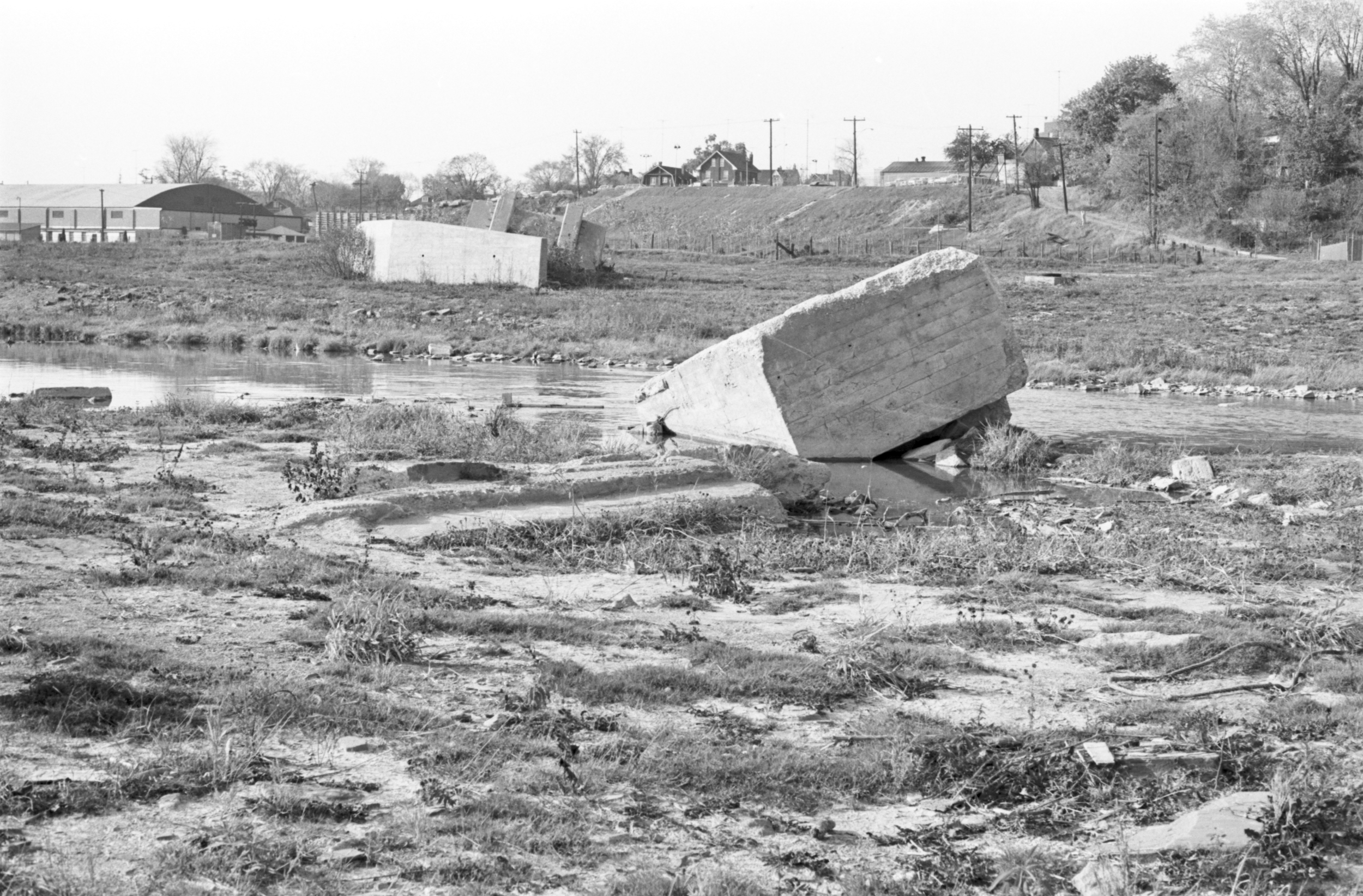 A photo of Raymore Drive in Etobicoke nine years after it was destroyed by Hurricane Hazel.