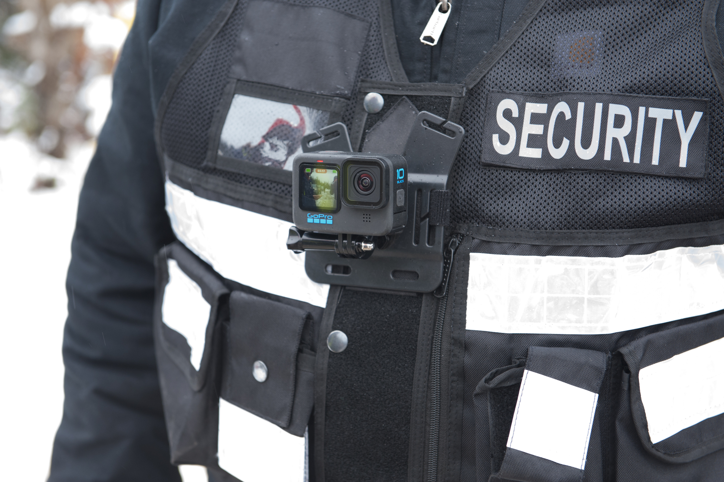 Coastal GasLink security bodycam