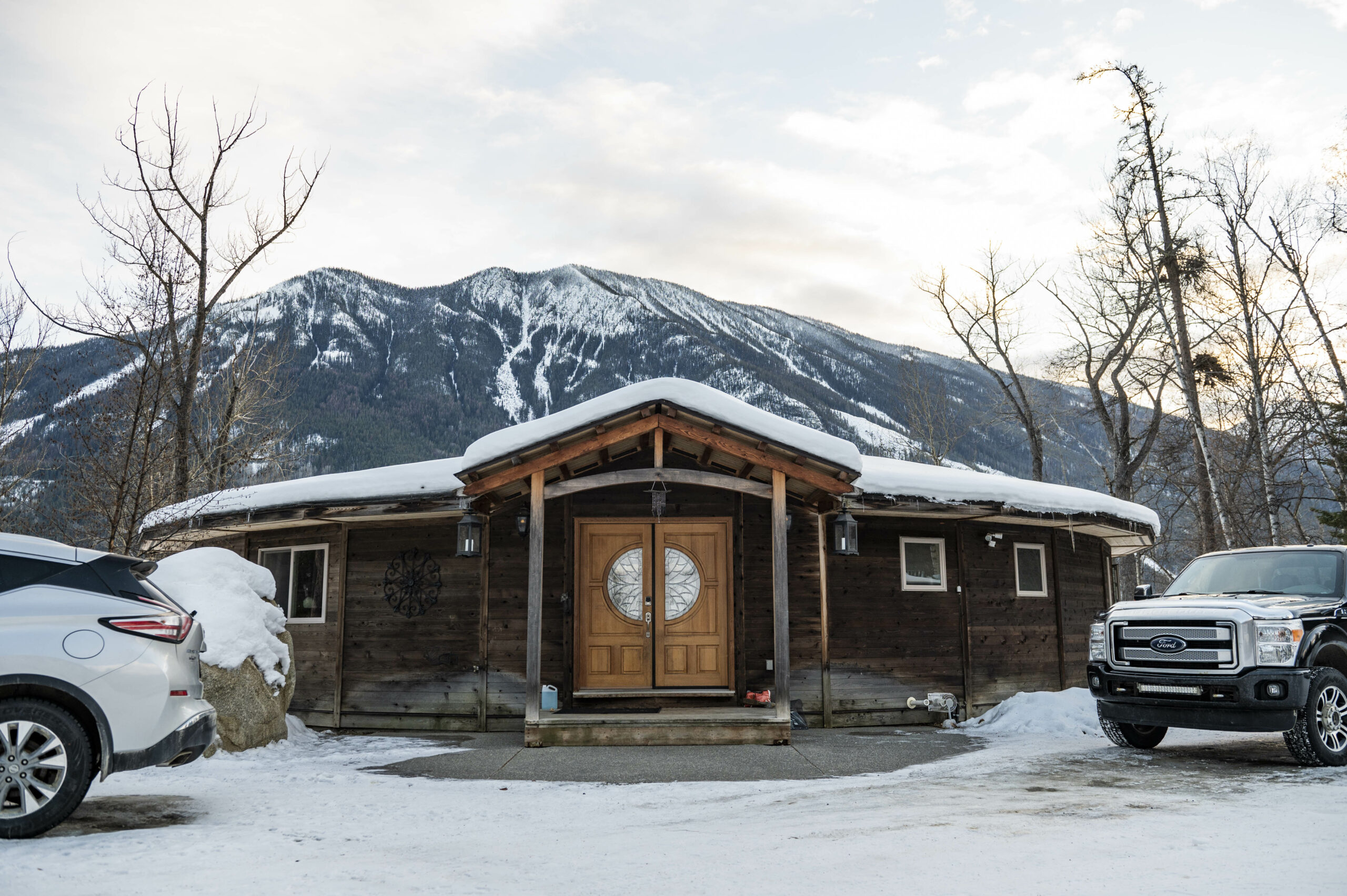 Garry Merkel's house near Kimberley, B.C. 