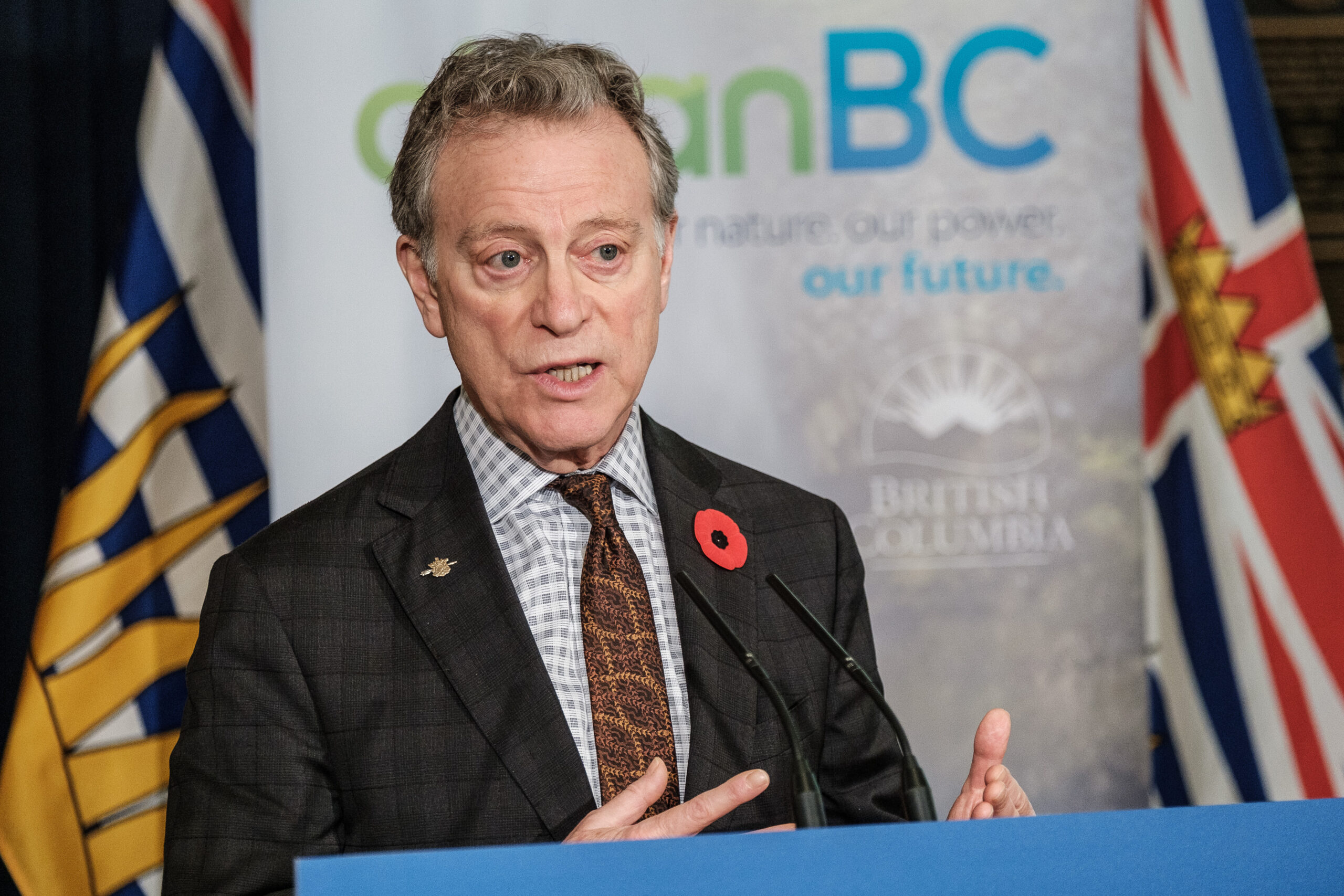 B.C.'s Minister of Environment and Climate Change Strategy, George Heyman
