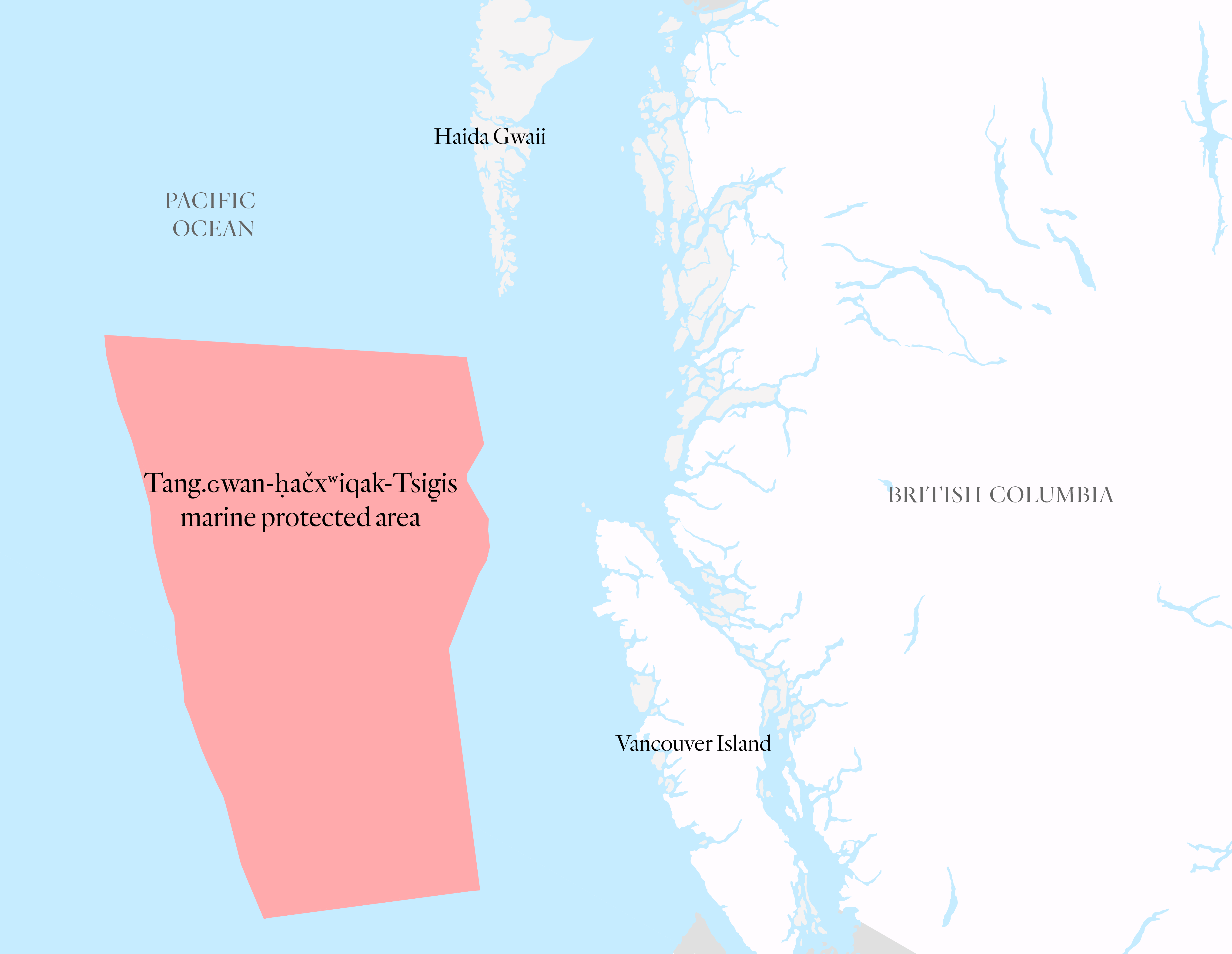 BC MPA Tang.ɢwan-ḥačxʷiqak-Tsig̱is map The Narwhal
