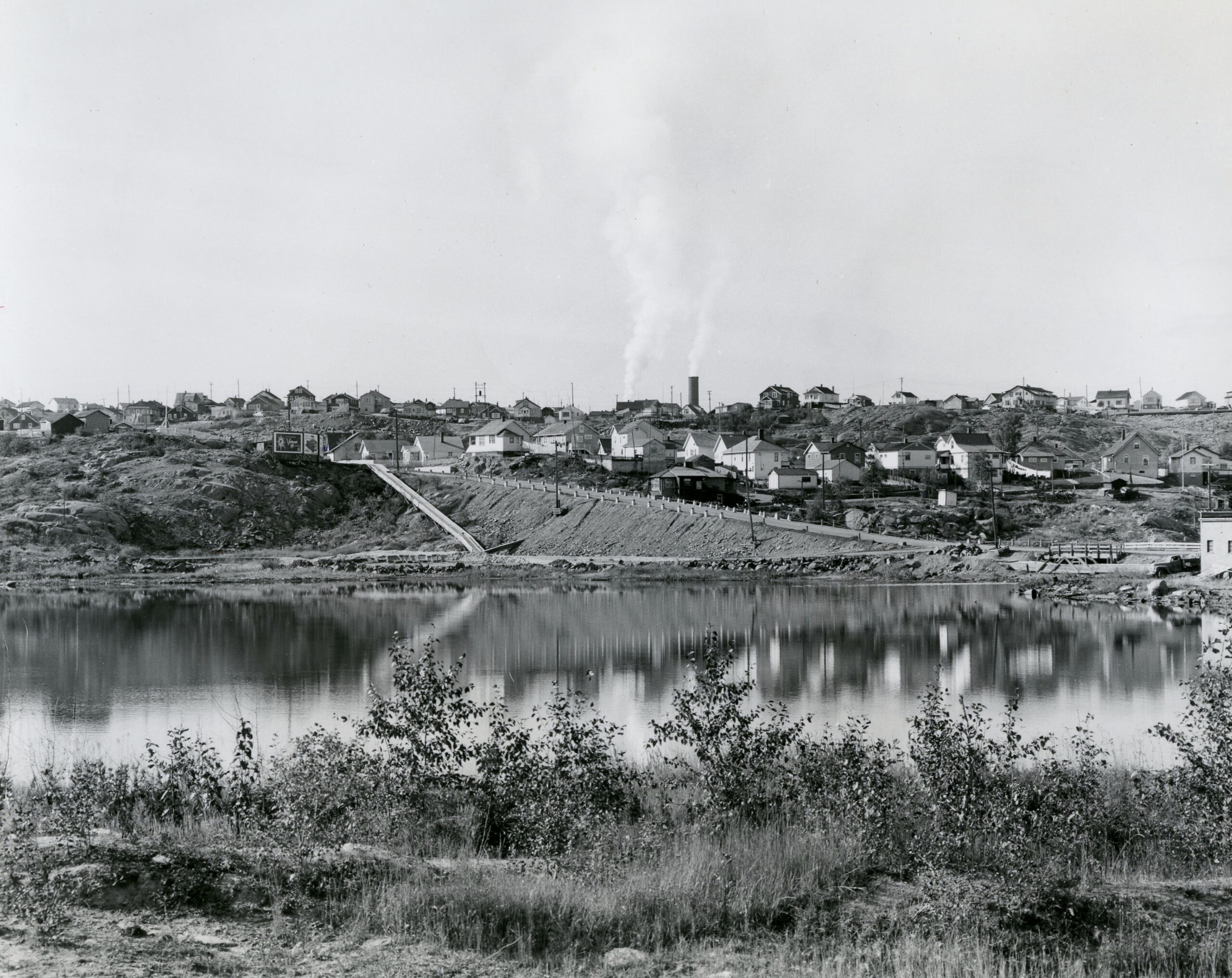 The mining town of Flin Flon, Manitoba in 1966