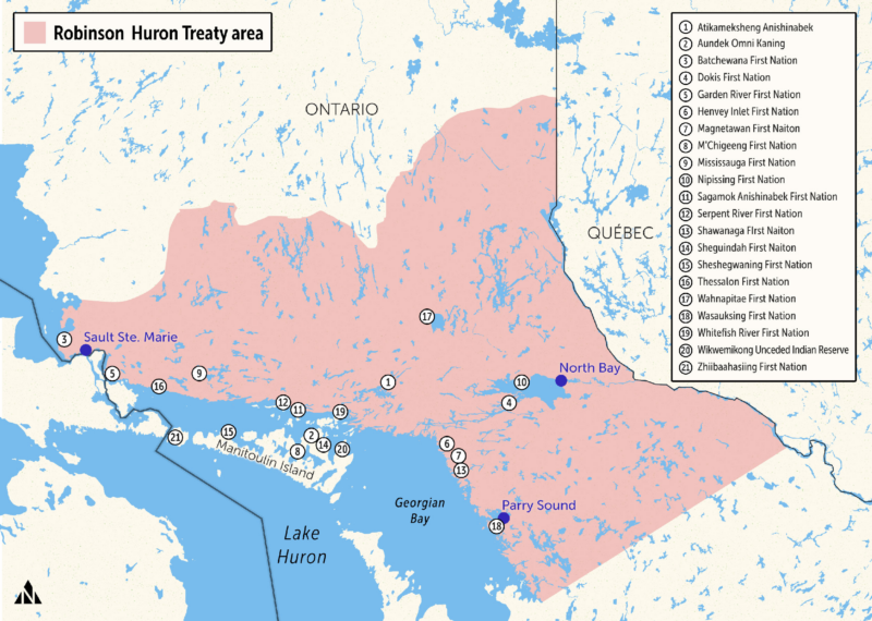 Robinson Huron Treaty: a case with billions at stake | The Narwhal