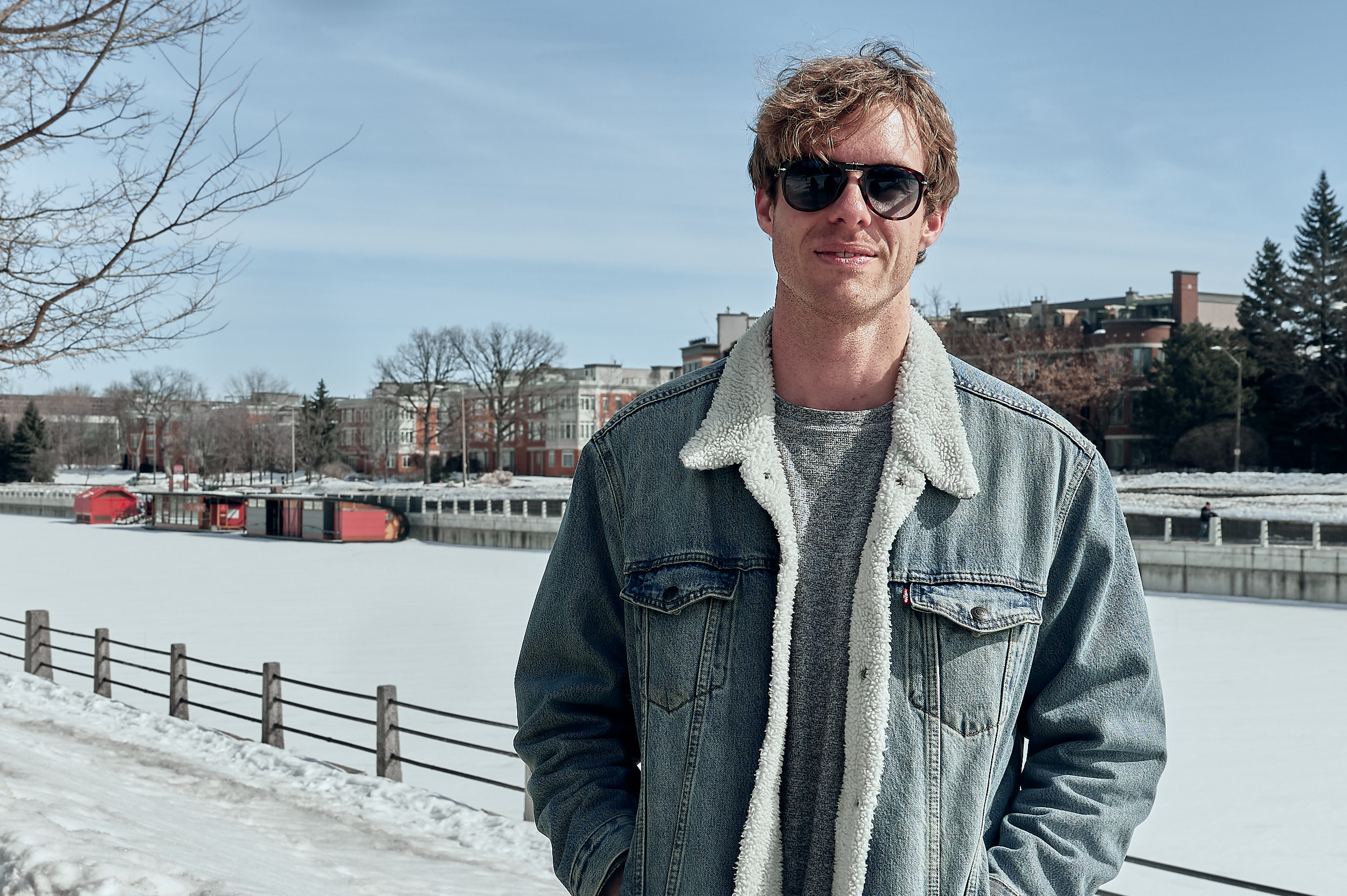 Ottawa resident Spencer Cuddington has skated on the Rideau Canal since childhood, and said he thinks this year's closure is linked to climate change.