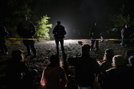 Fairy Creek RCMP road blockade
