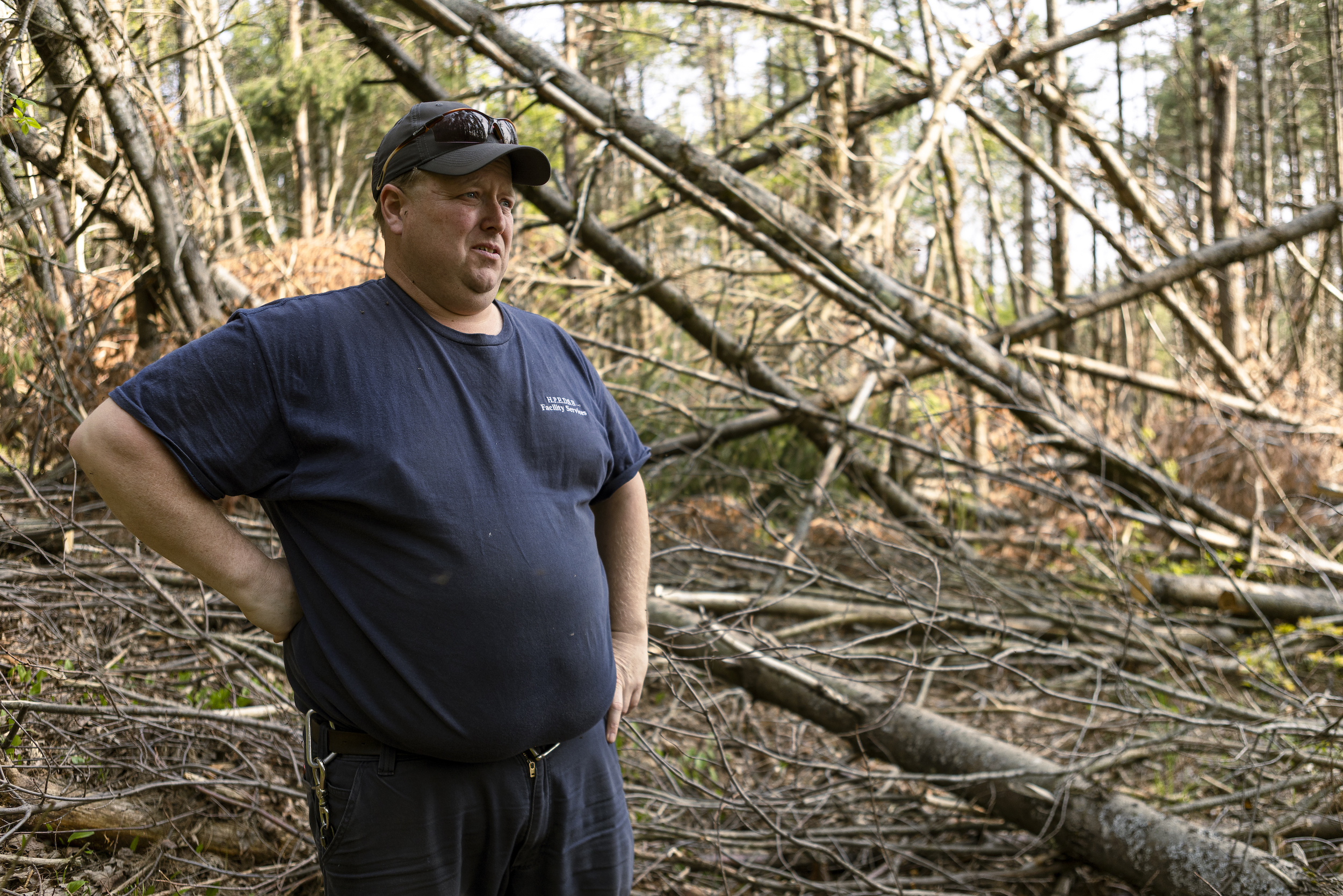 Shane Mumby had just cleared the trees felled by another storm, a derecho, off his trails last summer when the tornado struck.