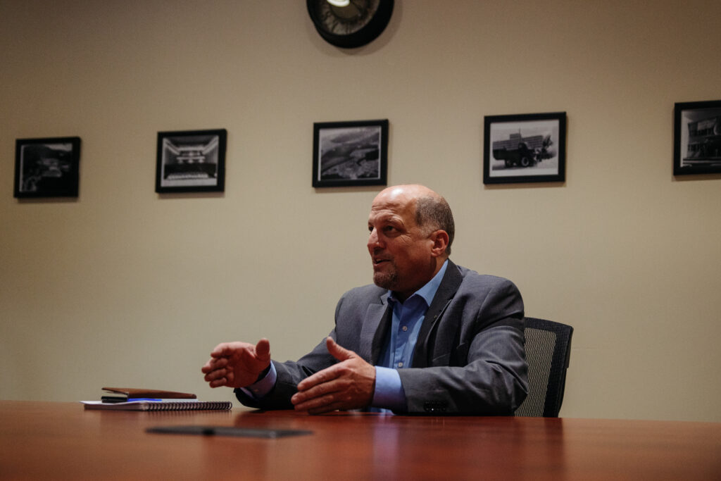 Kitimat mayor Phil Germuth