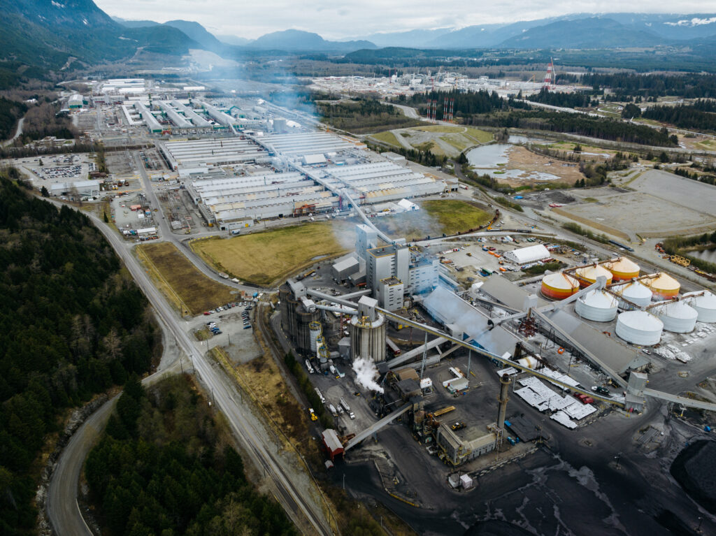 Rio Tinto's Kitimat aluminum smelter