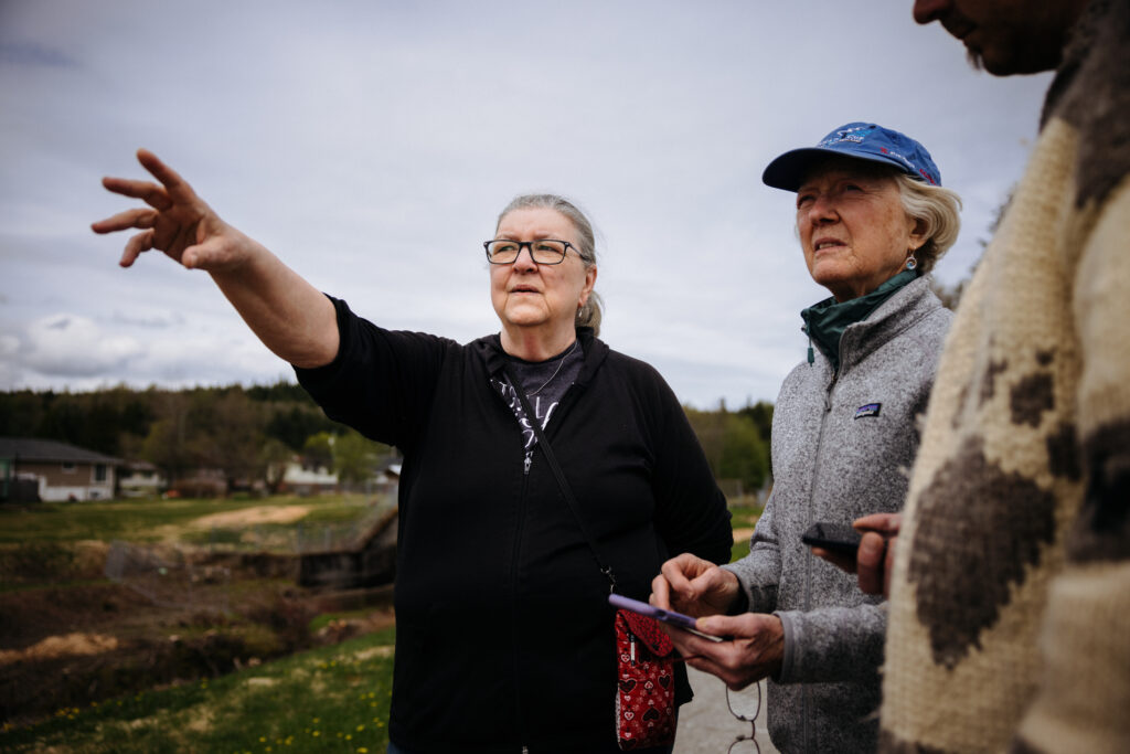Members of the Douglas Channel Watch in Kitimat, B.C.
