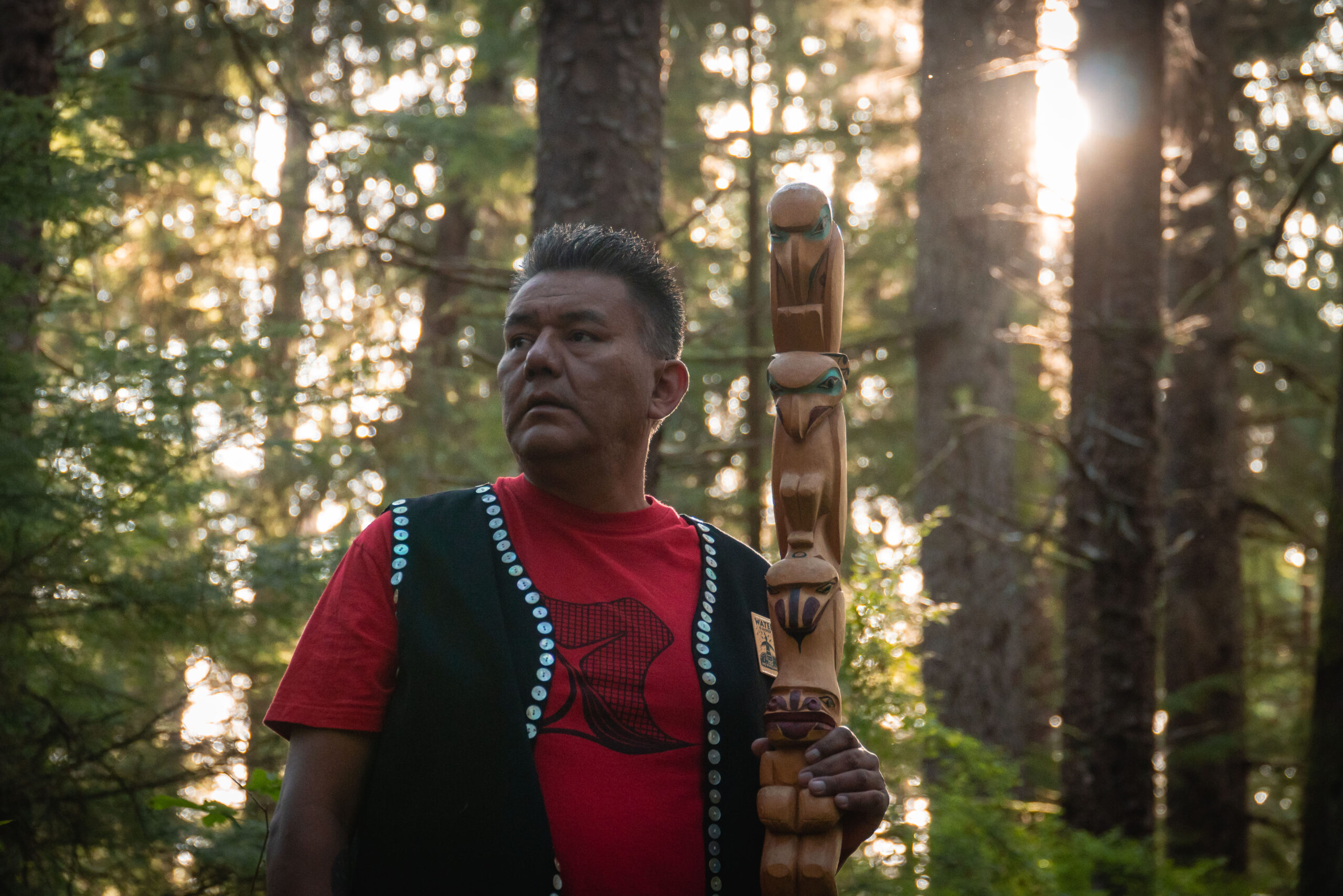 Haida Gwaii Management Council’s current chair is Hereditary Haida Chief Allan Davidson