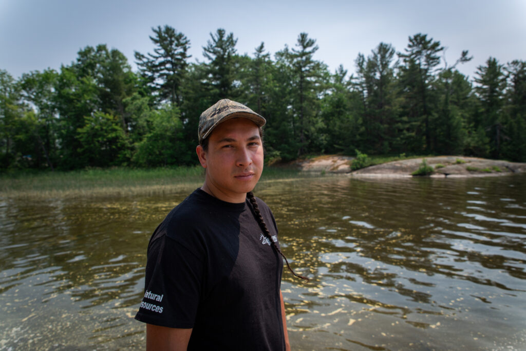 Curtis Avery, environment manager of Nipissing First Nation